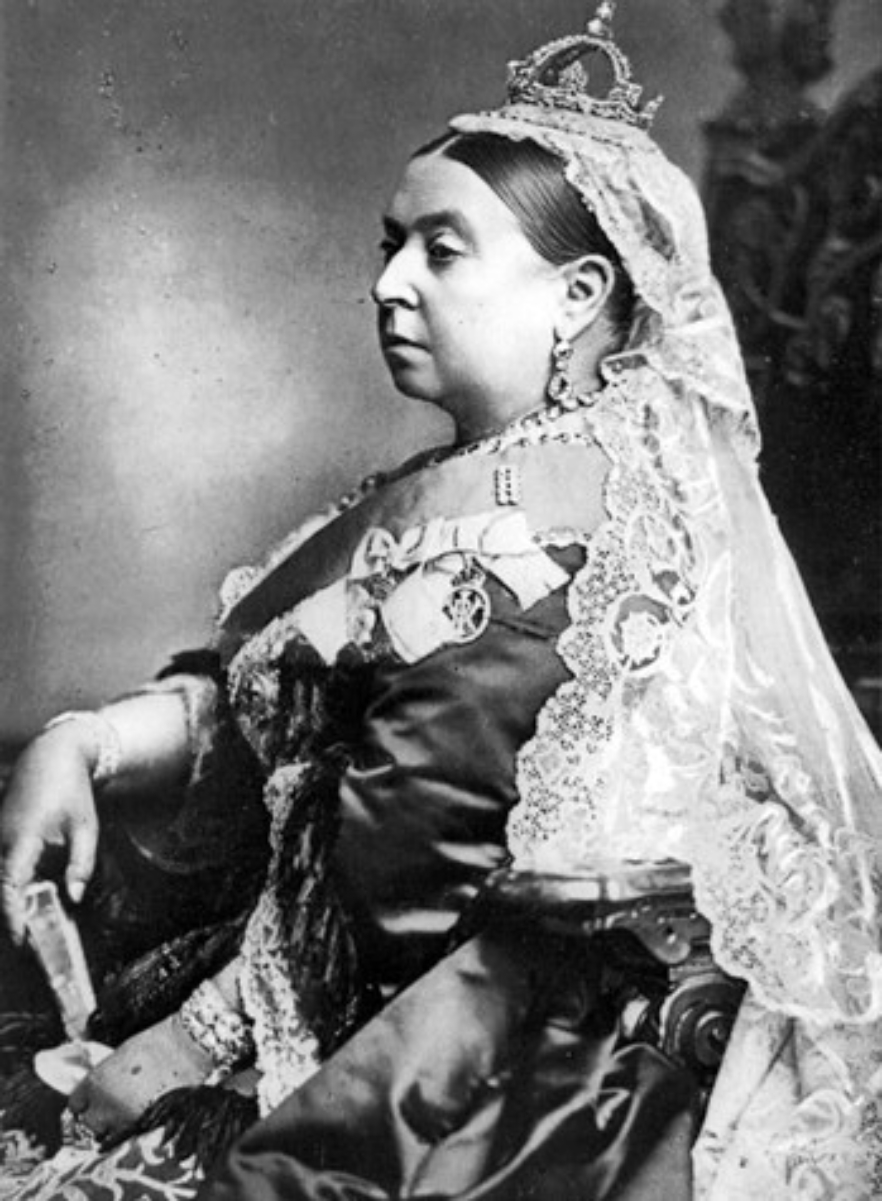 <a href="/content/Queen_Victoria" style="color:blue">Queen Victoria</a> by <a href="/content/Alexander_Bassano" style="color:blue">Bassano</a> (1887)