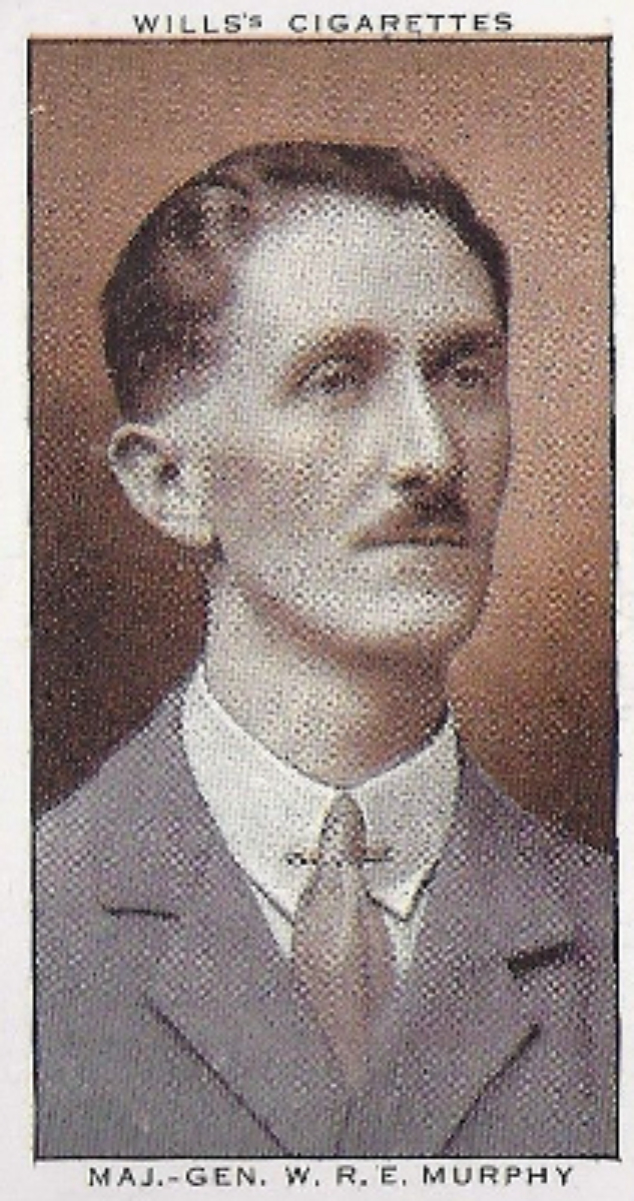 WRE Murphy, as depicted on a Wills' cigerette card.