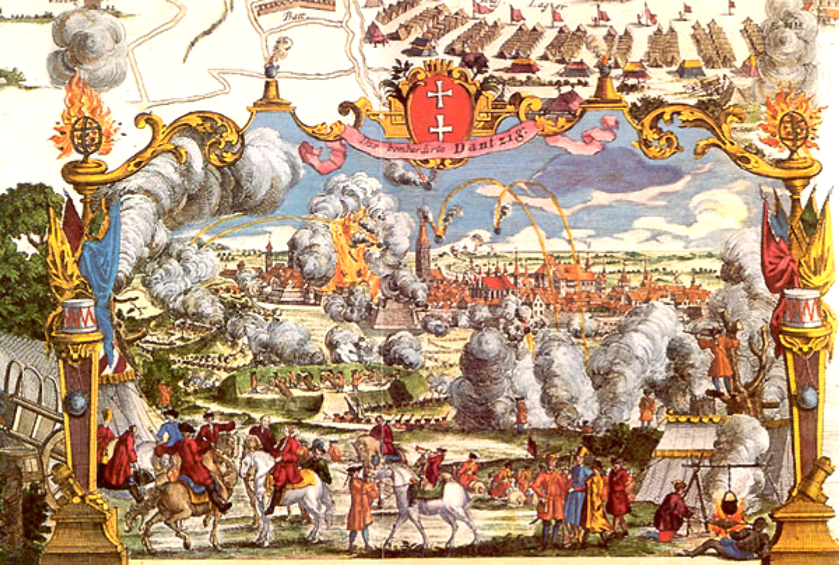 <a href="/content/Siege_of_Danzig_(1734)" style="color:blue">Siege of Danzig</a> by Russo-Saxon forces in 1734