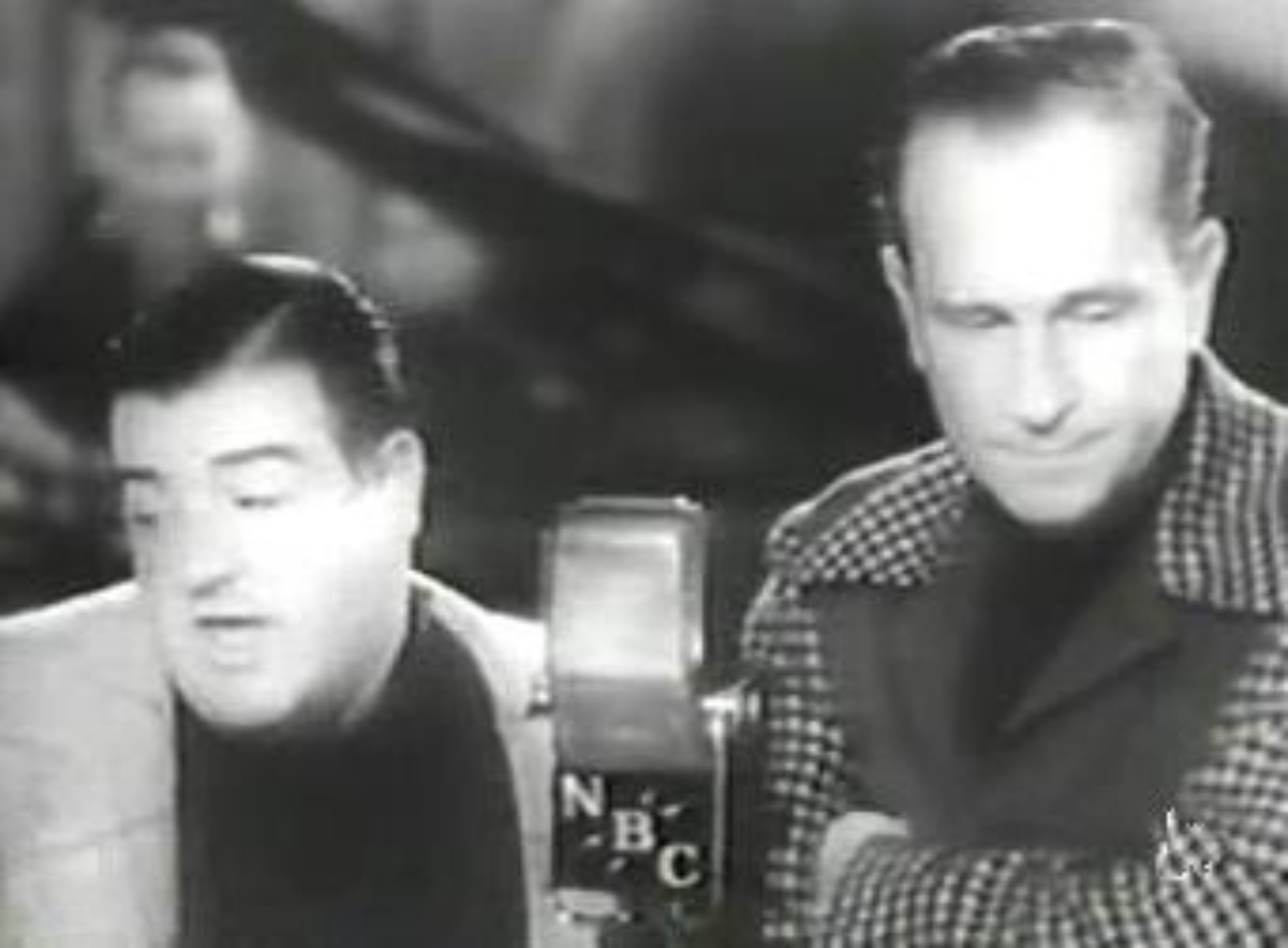 <a href="/content/Abbott_and_Costello" style="color:blue">Abbott and Costello</a> performing "Who's on First?"